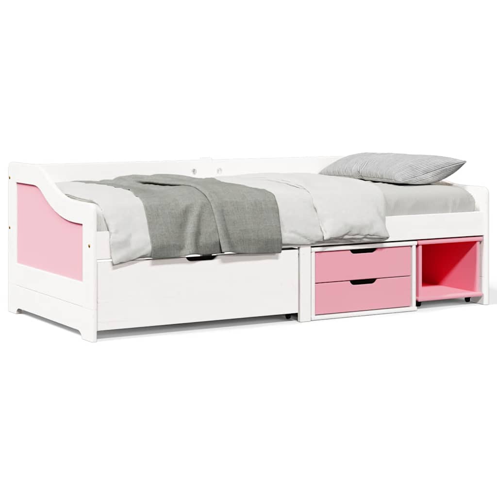 Day Bed With 3 Drawers Without Mattress "Irun" 90X200 Cm