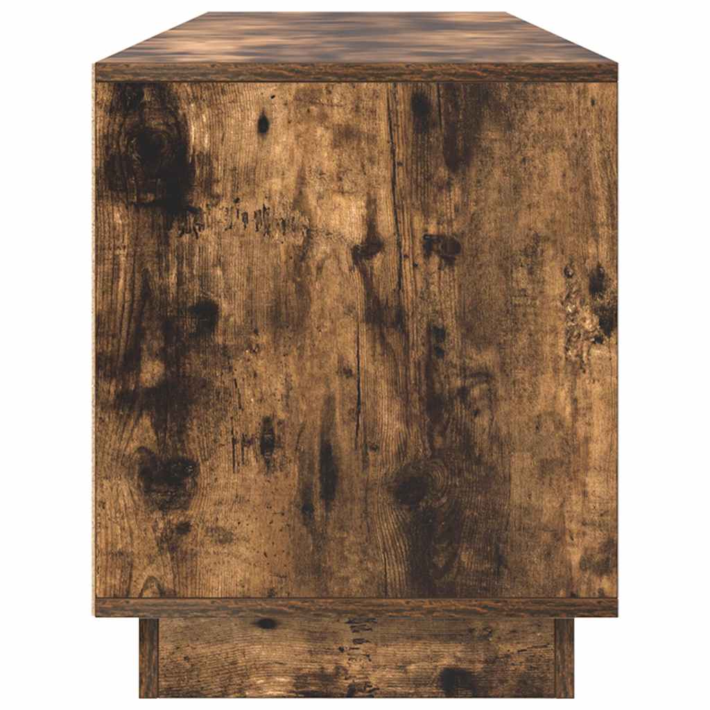 Tv Cabinet With Led Lights 193.5X41X50 Cm