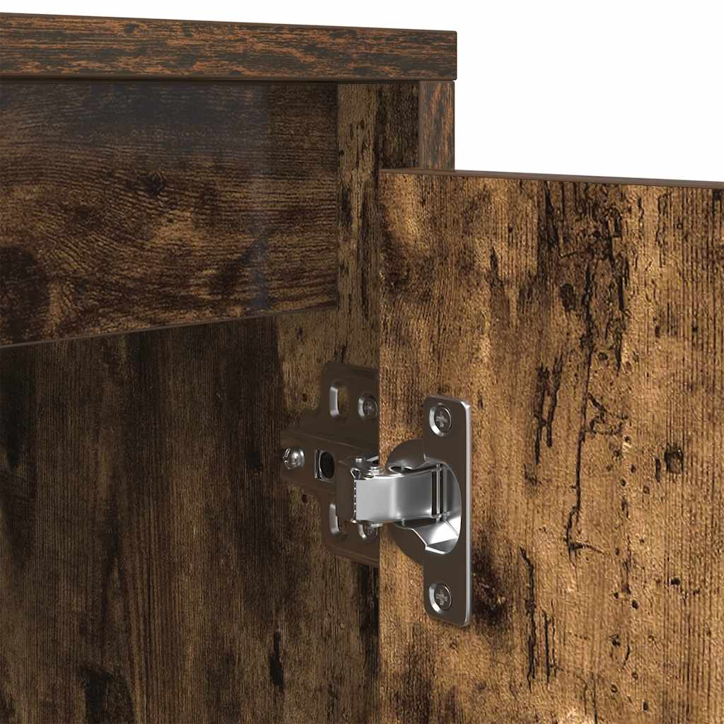 Tv Cabinet With Led Lights 193.5X41X50 Cm