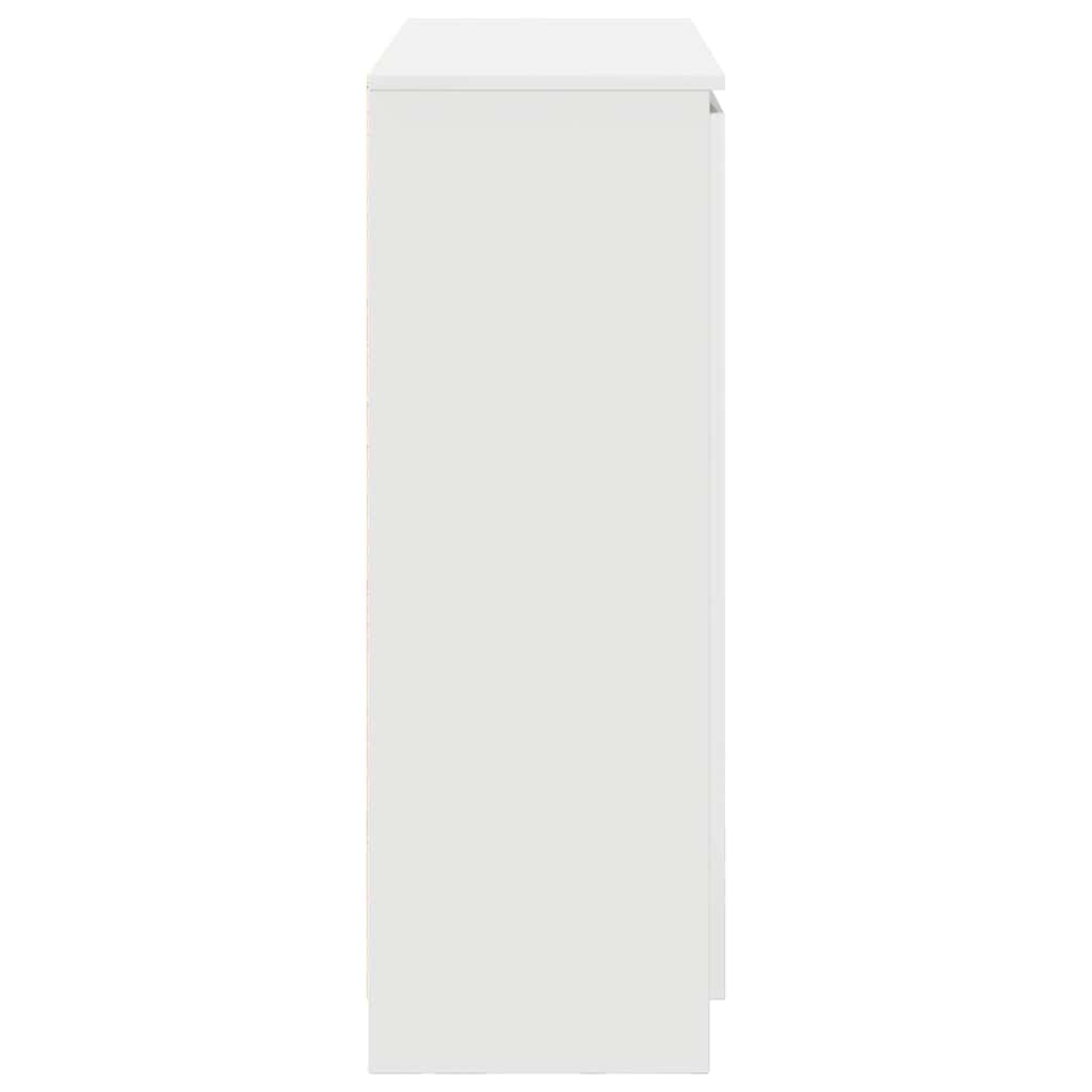 Sideboard With Drawers 100.5X35X98.5 Cm Engineered Wood