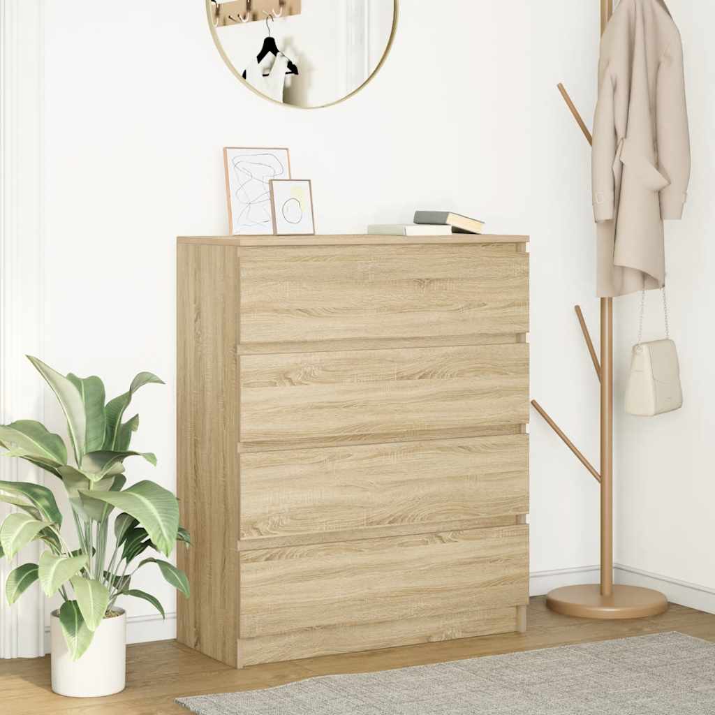 Sideboard 80X35X99 Cm Engineered Wood