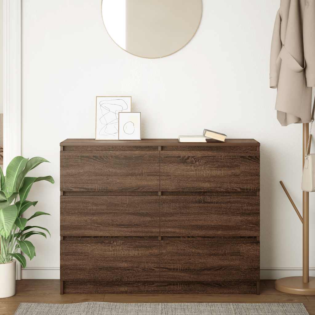 Sideboard 100X35X76 Cm Engineered Wood