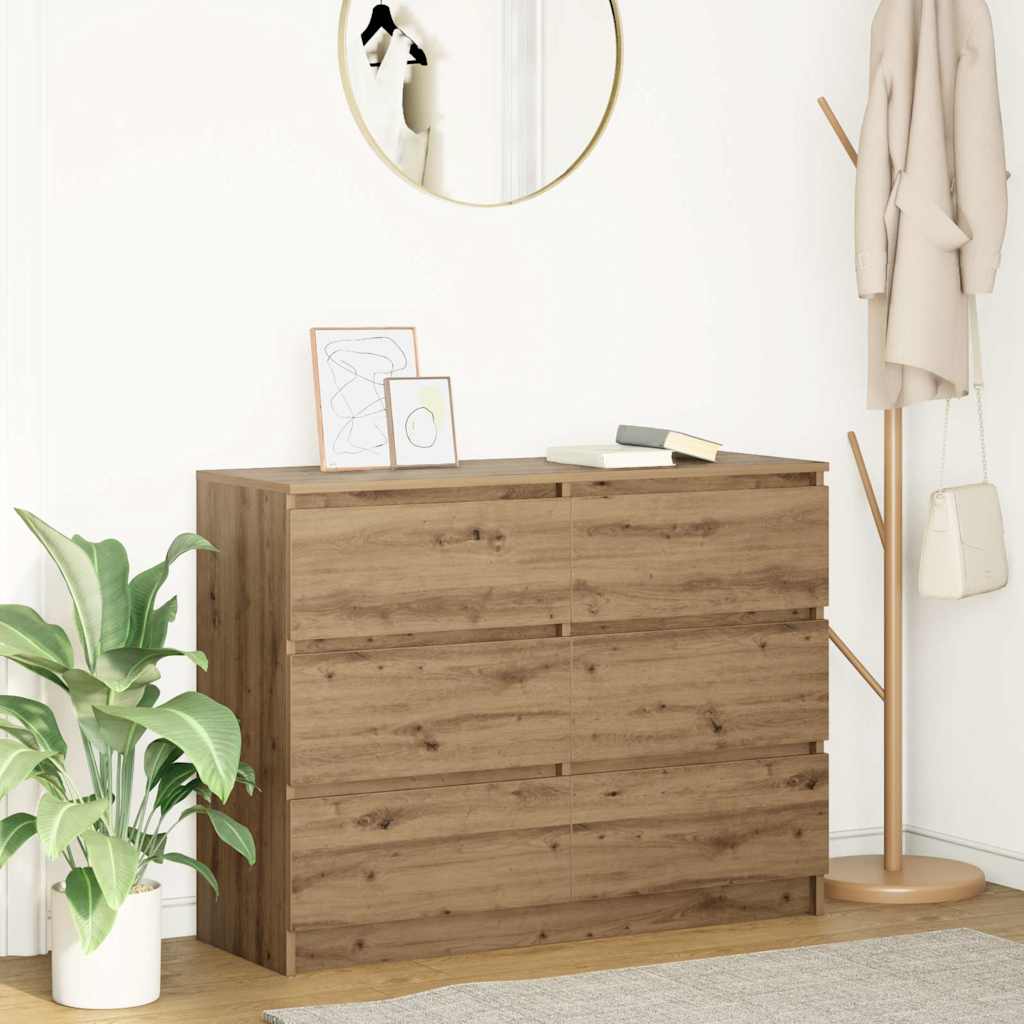 Sideboard 100X35X76 Cm Engineered Wood
