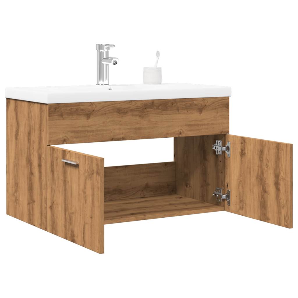 Sink Cabinet With Built-In Basin Engineered Wood