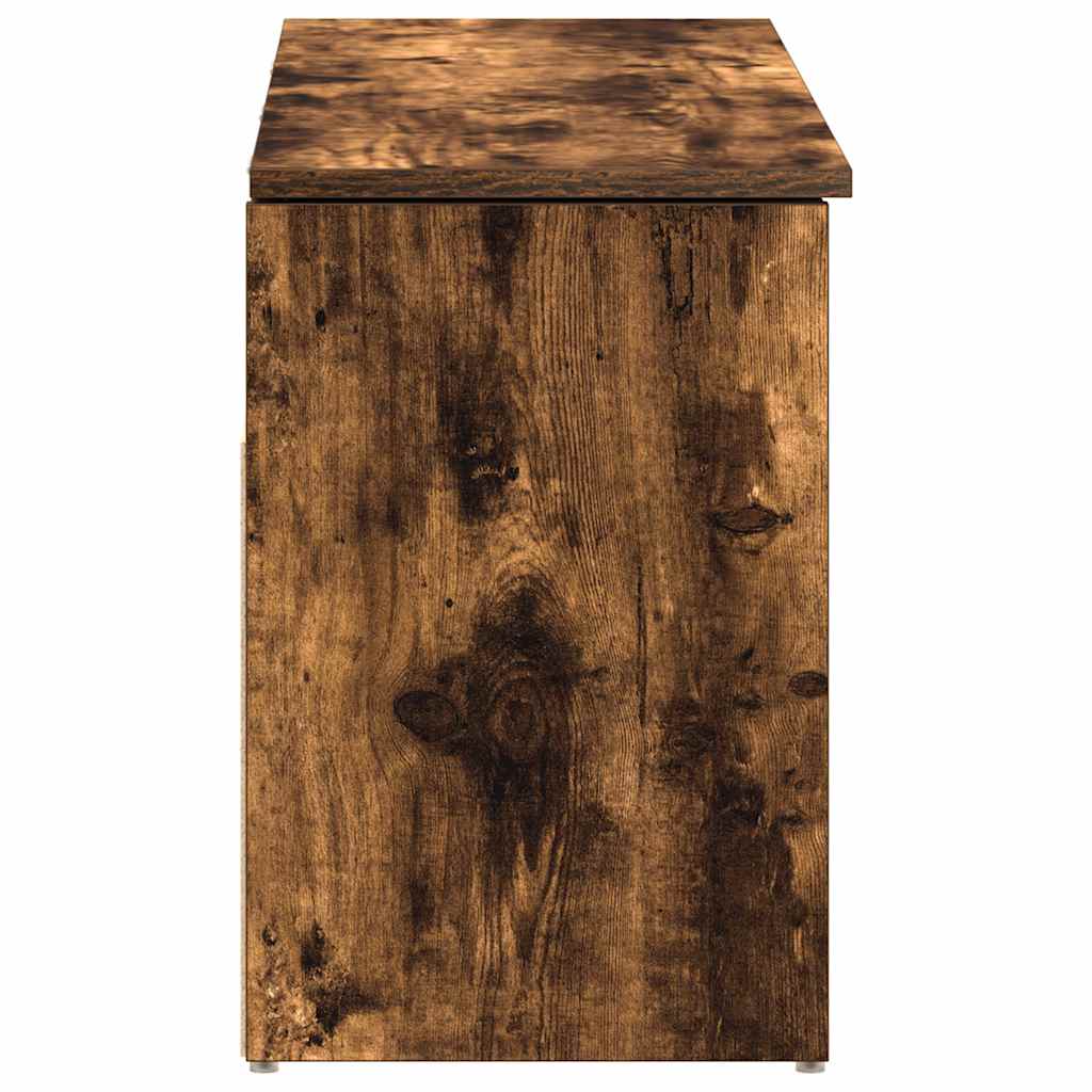 Shoe Bench 102X30.5X45 Cm Engineered Wood