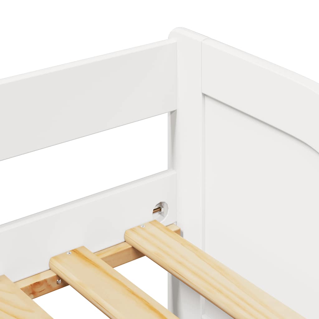 Daybed With Trundle Without Mattress Irun 90X200 Cm