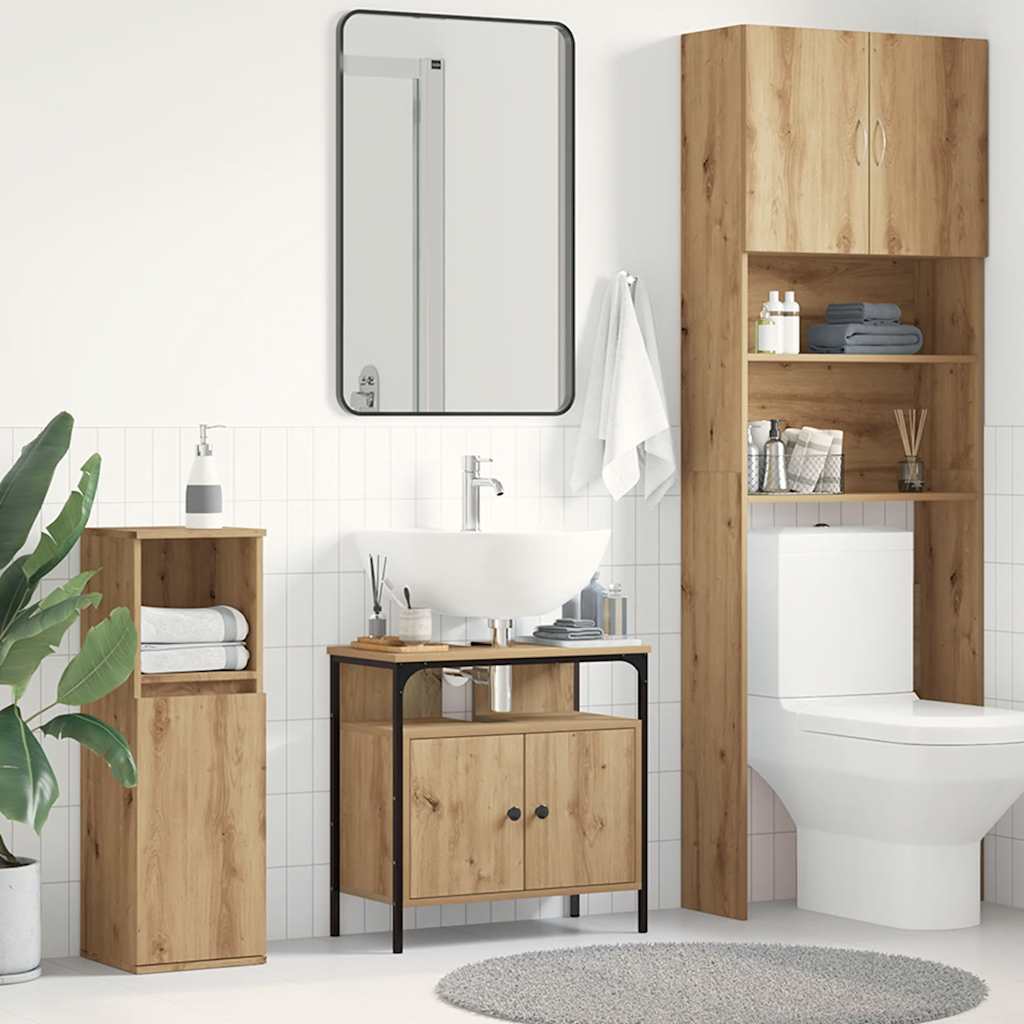 Bathroom Sink Cabinet 60X30X Engineered Wood