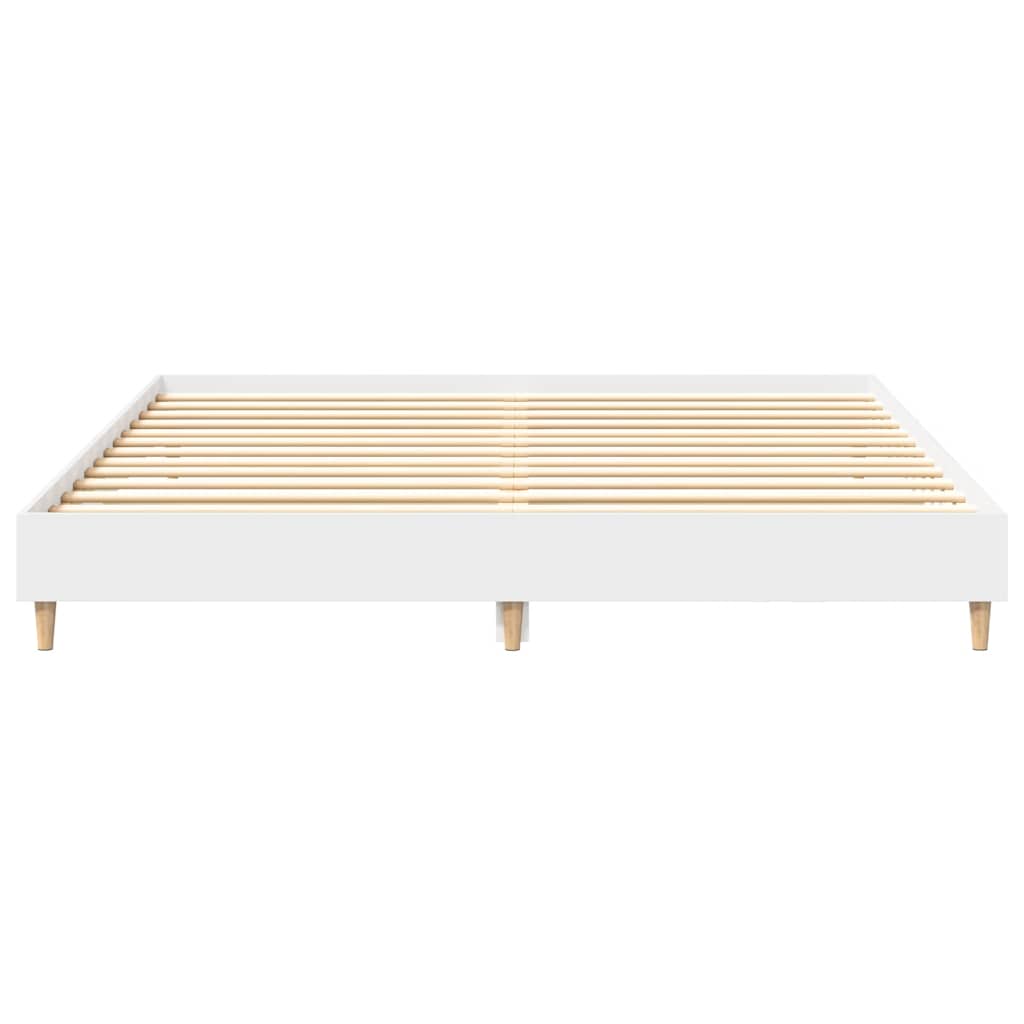 Bed Frame No Mattress Engineered Wood