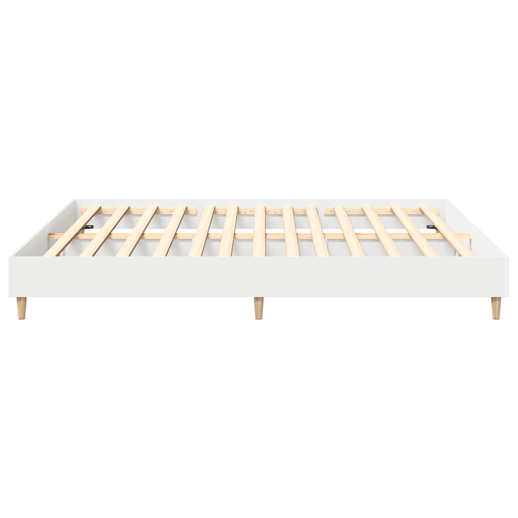 Bed Frame No Mattress Engineered Wood