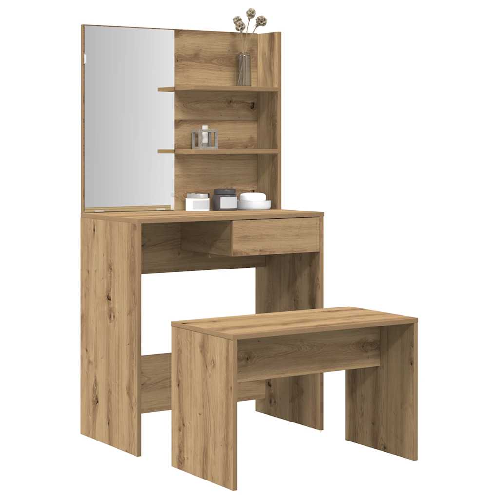 Dressing Table Set 74.5X40X141 Cm
