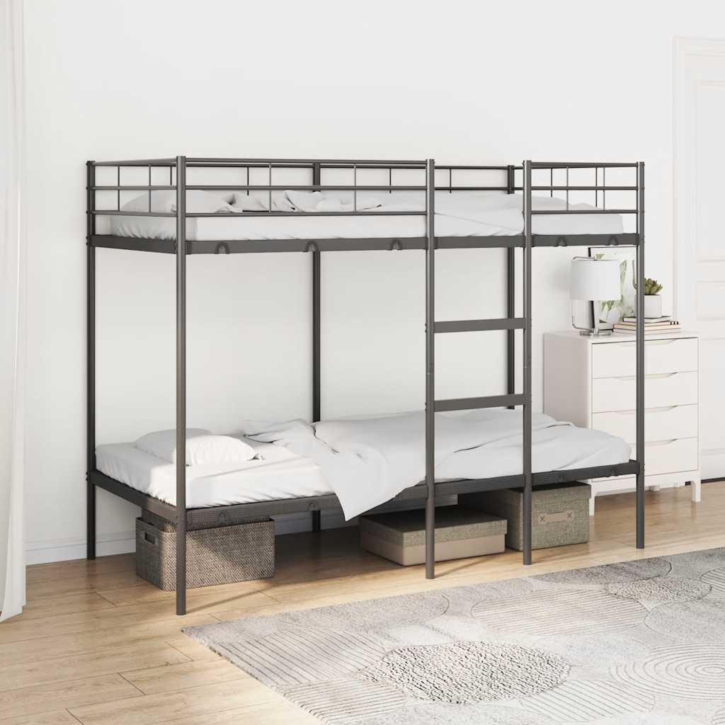 Bunk Bed Without Mattress Steel