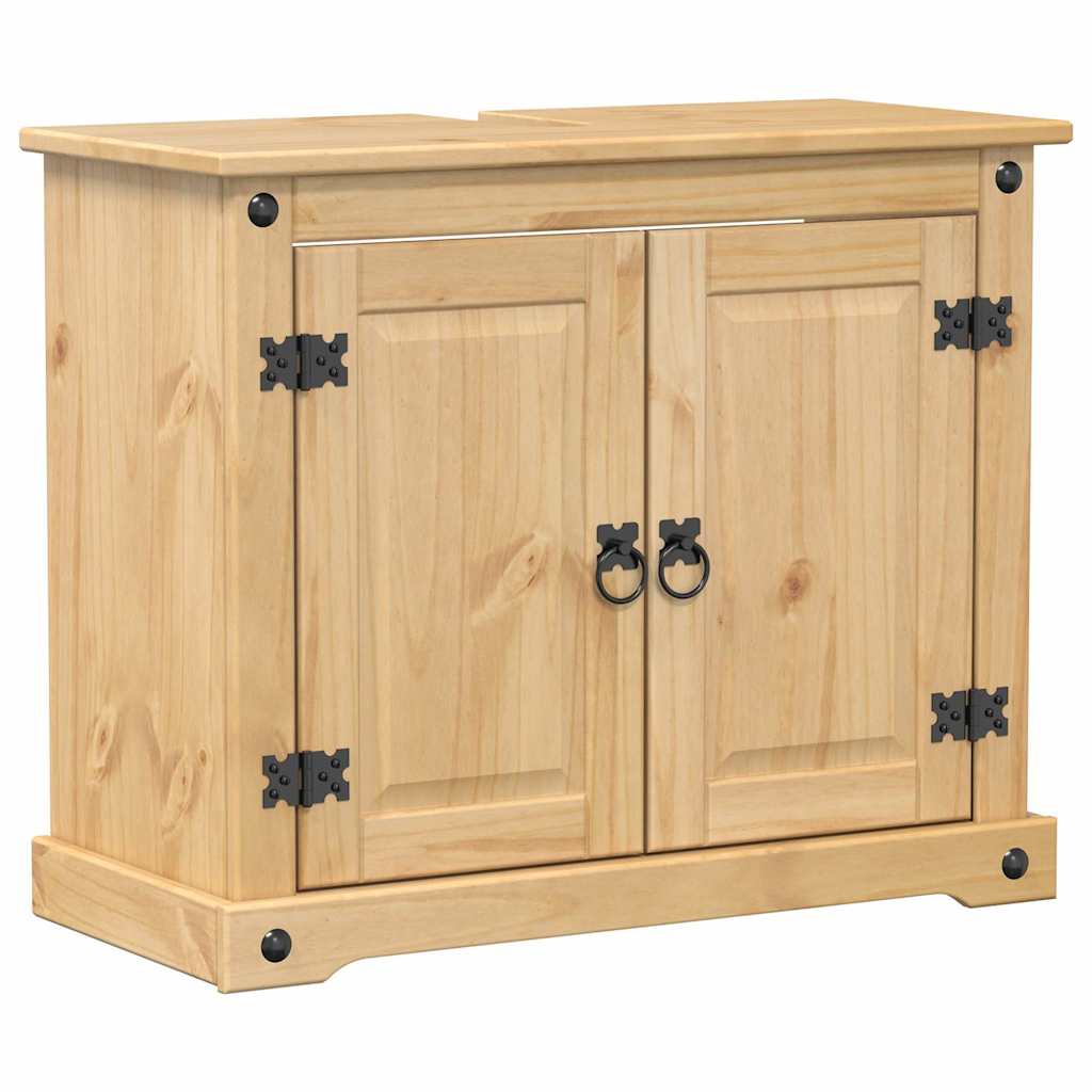 4 Piece Bathroom Furniture Set Corona Solid Wood Pine