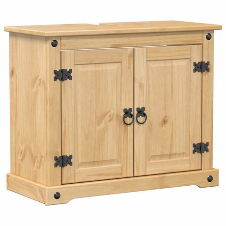 4 Piece Bathroom Furniture Set Corona Solid Wood Pine