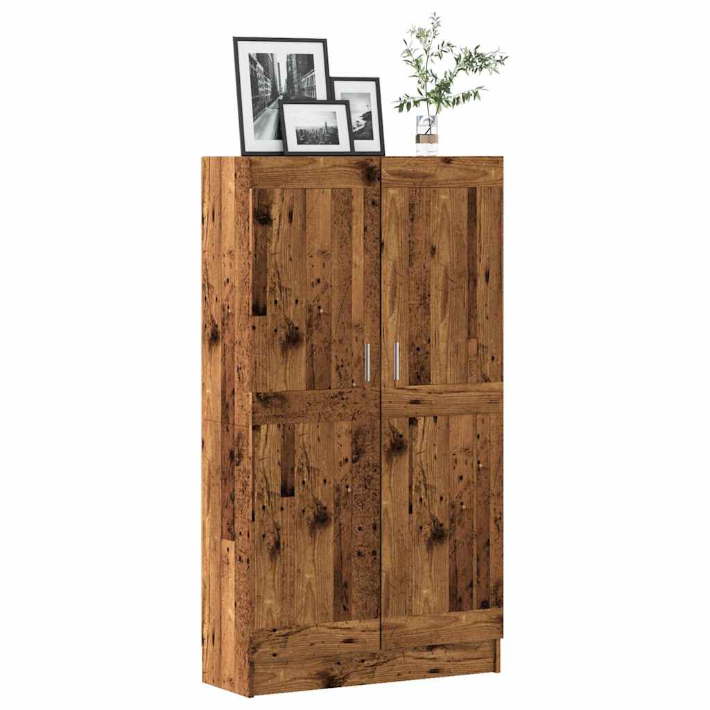 Book Cabinet 82.5X30.5X Engineered Wood