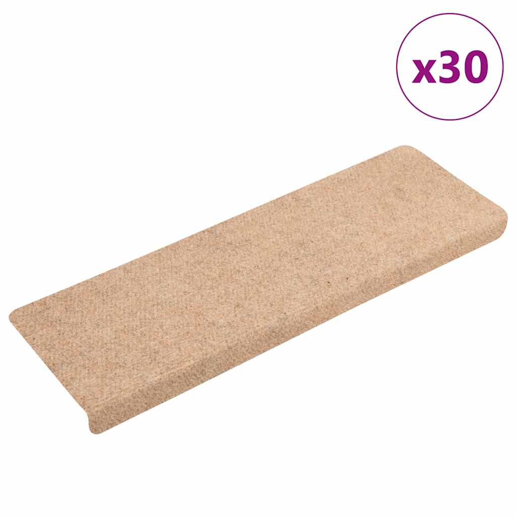 Stair Mats 5 Pcs Needle Punch 65X21X4 Cm