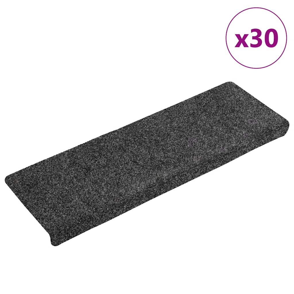 Stair Mats 5 Pcs Needle Punch 65X21X4 Cm