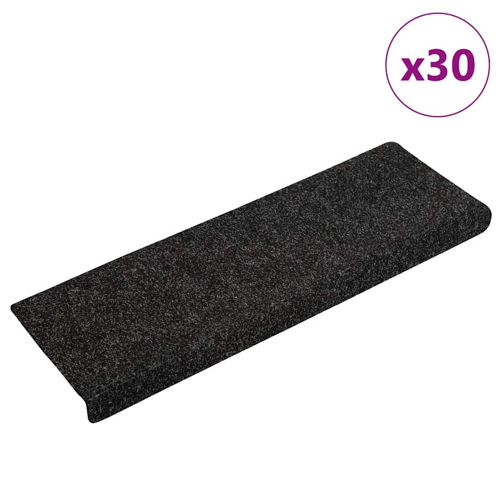 Stair Mats 5 Pcs Needle Punch 65X21X4 Cm