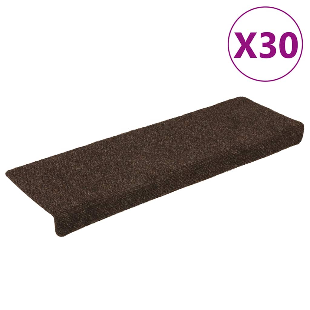 Stair Mats 5 Pcs Needle Punch 65X21X4 Cm