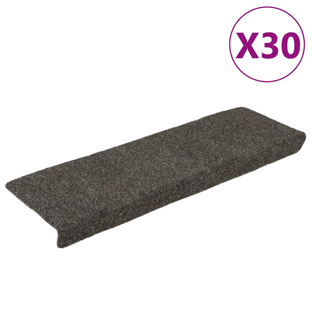 Stair Mats 5 Pcs Needle Punch 65X21X4 Cm