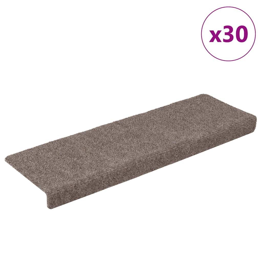 Stair Mats 5 Pcs Needle Punch 65X21X4 Cm