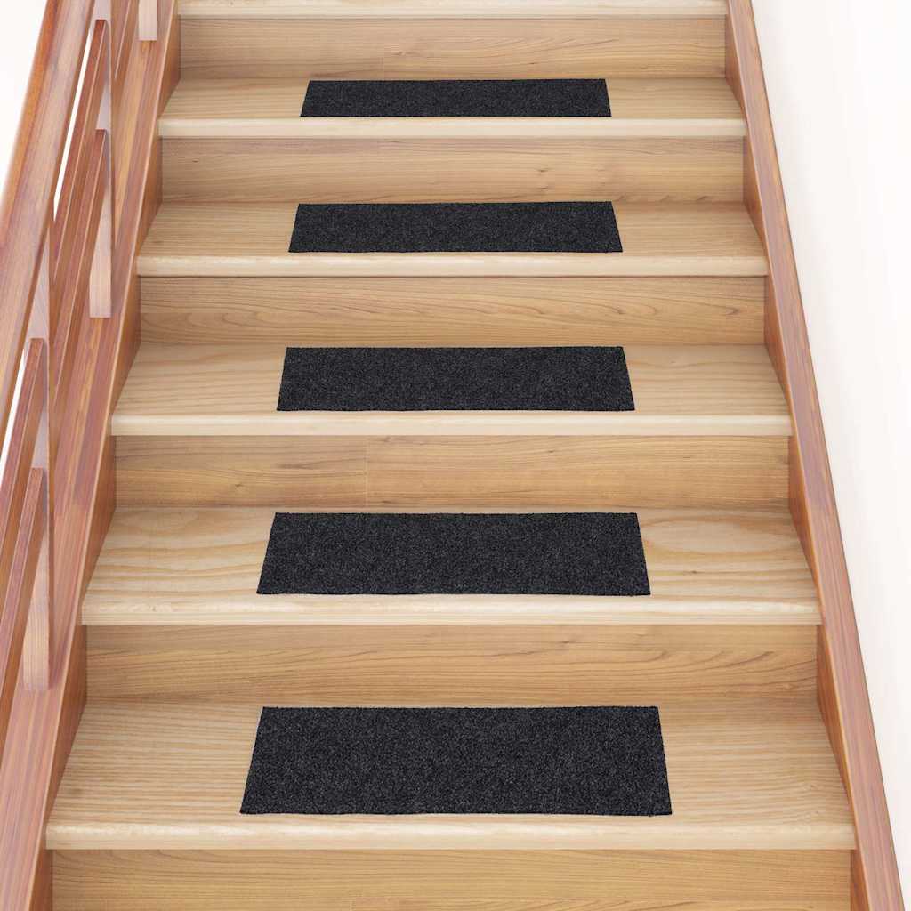 Self-Adhesive Stair Mats Rectangular 15 Pcs