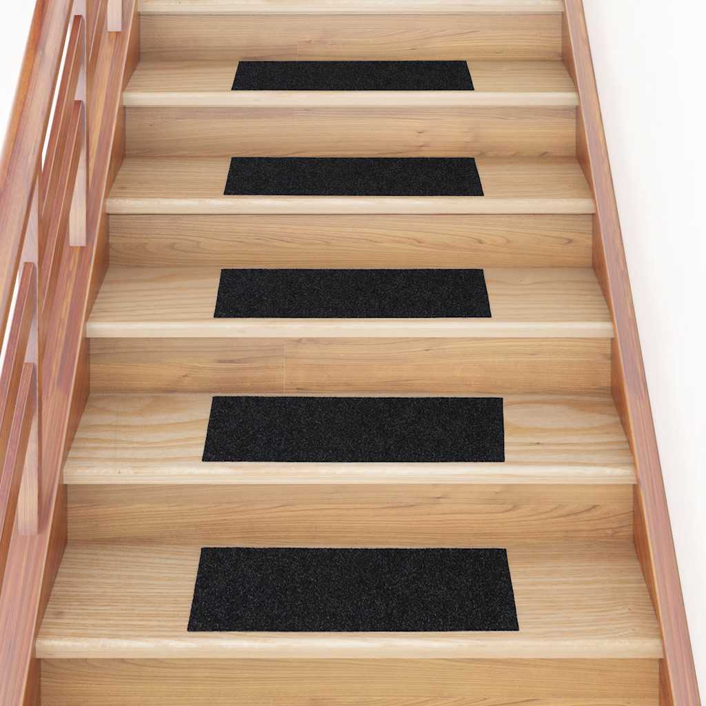 Self-Adhesive Stair Mats Rectangular 15 Pcs