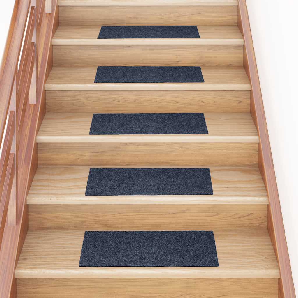 Self-Adhesive Stair Mats Rectangular 15 Pcs