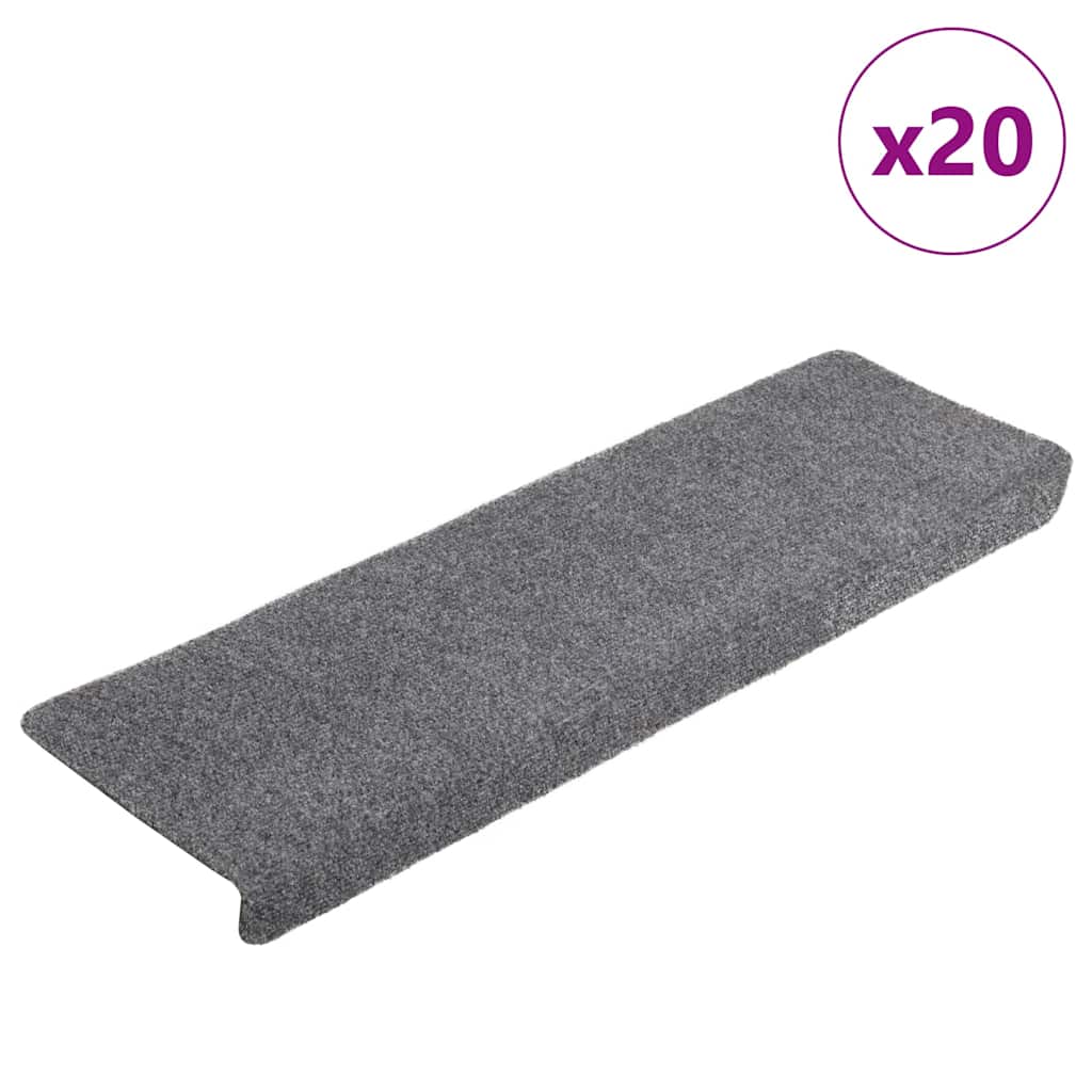 Stair Mats 5 Pcs Needle Punch 65X21X4 Cm