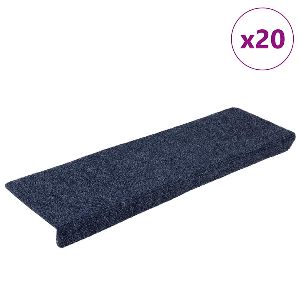Stair Mats 5 Pcs Needle Punch 65X21X4 Cm