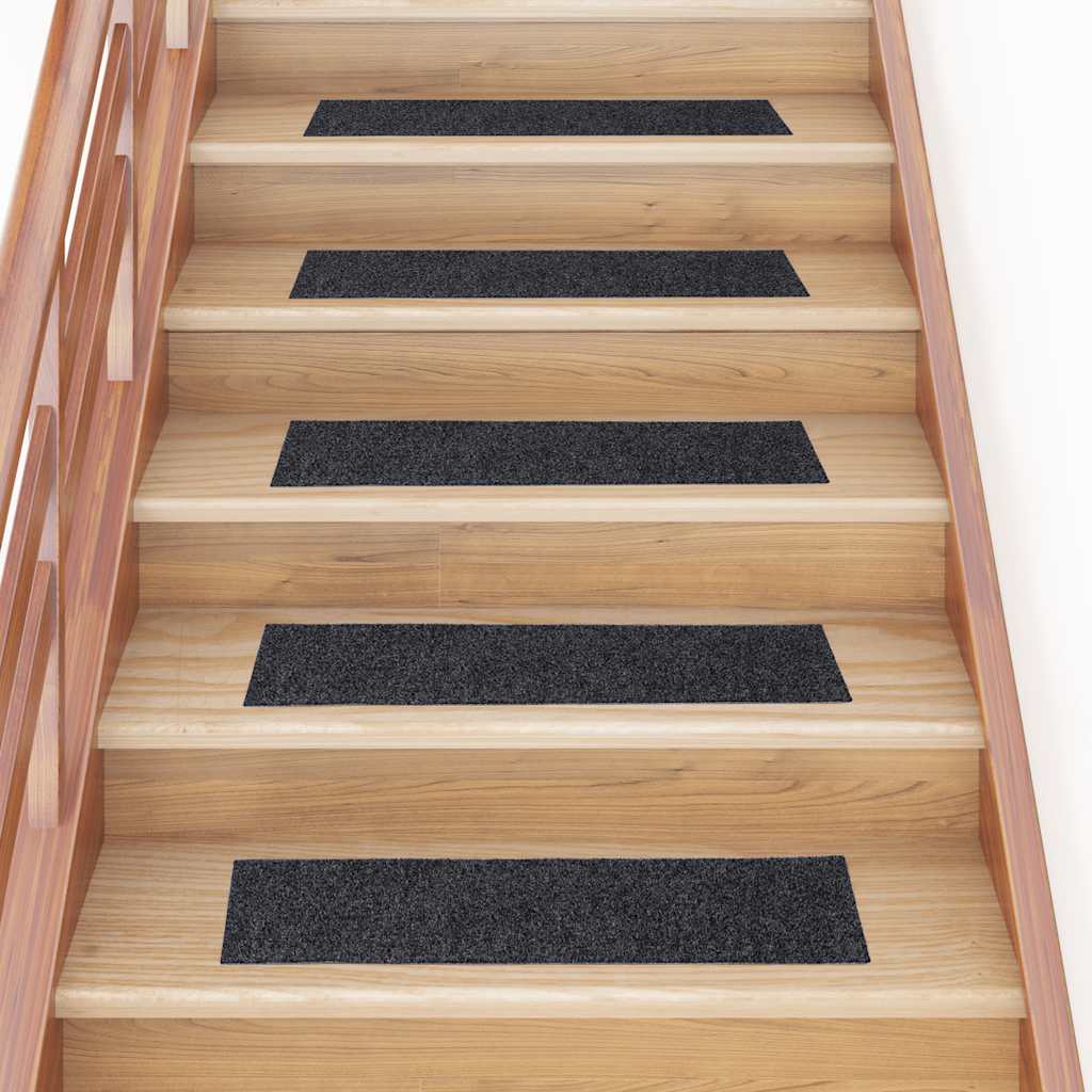 Self-Adhesive Stair Mats Rectangular 15 Pcs
