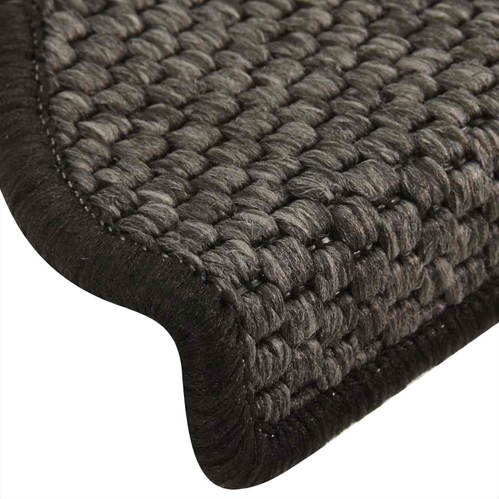 Stair Mats Self-Adhesive Sisal-Look 30 Pcs