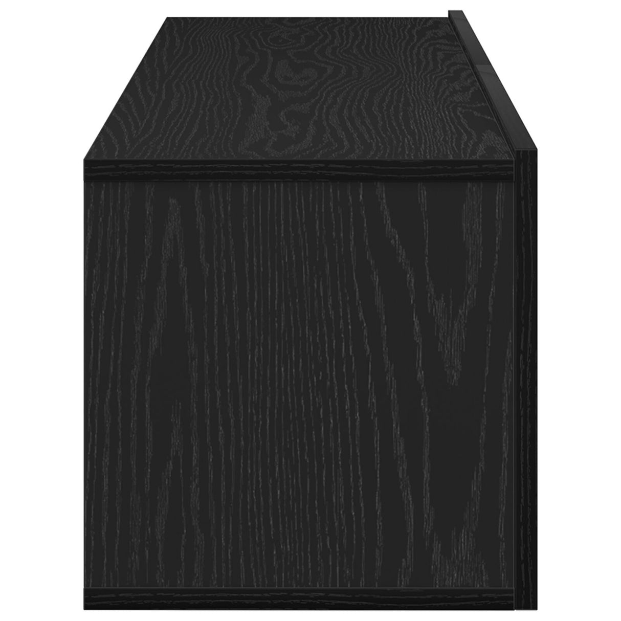 Tv Cabinets 2 Pcs Black Oak 100X30X30 Cm Engineered Wood