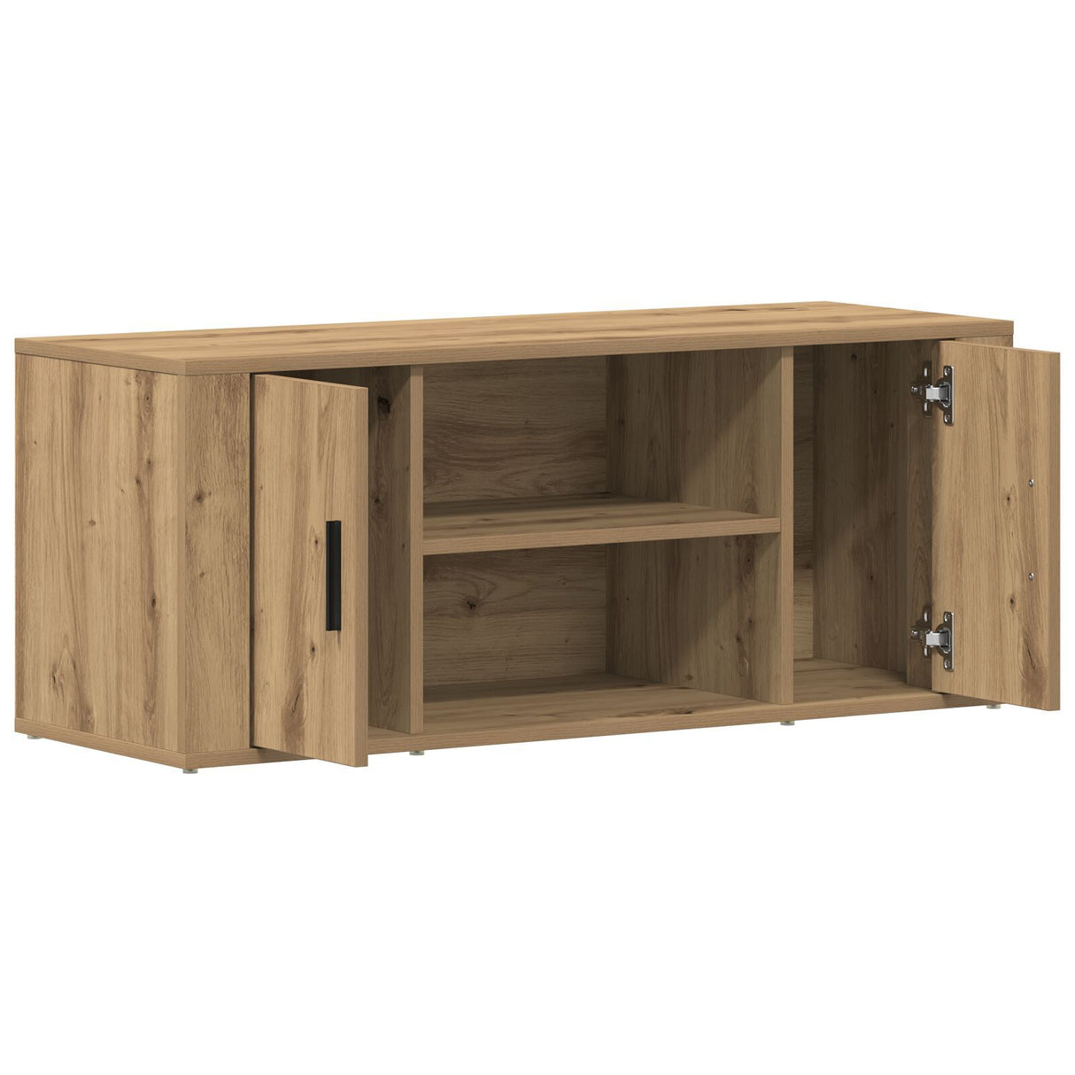 Tv Cabinet Artisan Oak 100X35X40 Cm Engineered Wood