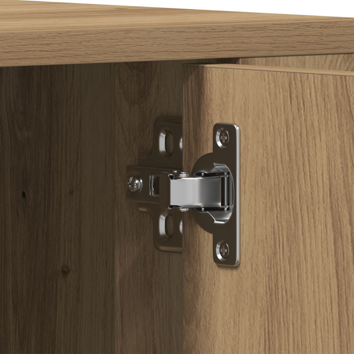 Tv Cabinet Artisan Oak 100X35X40 Cm Engineered Wood