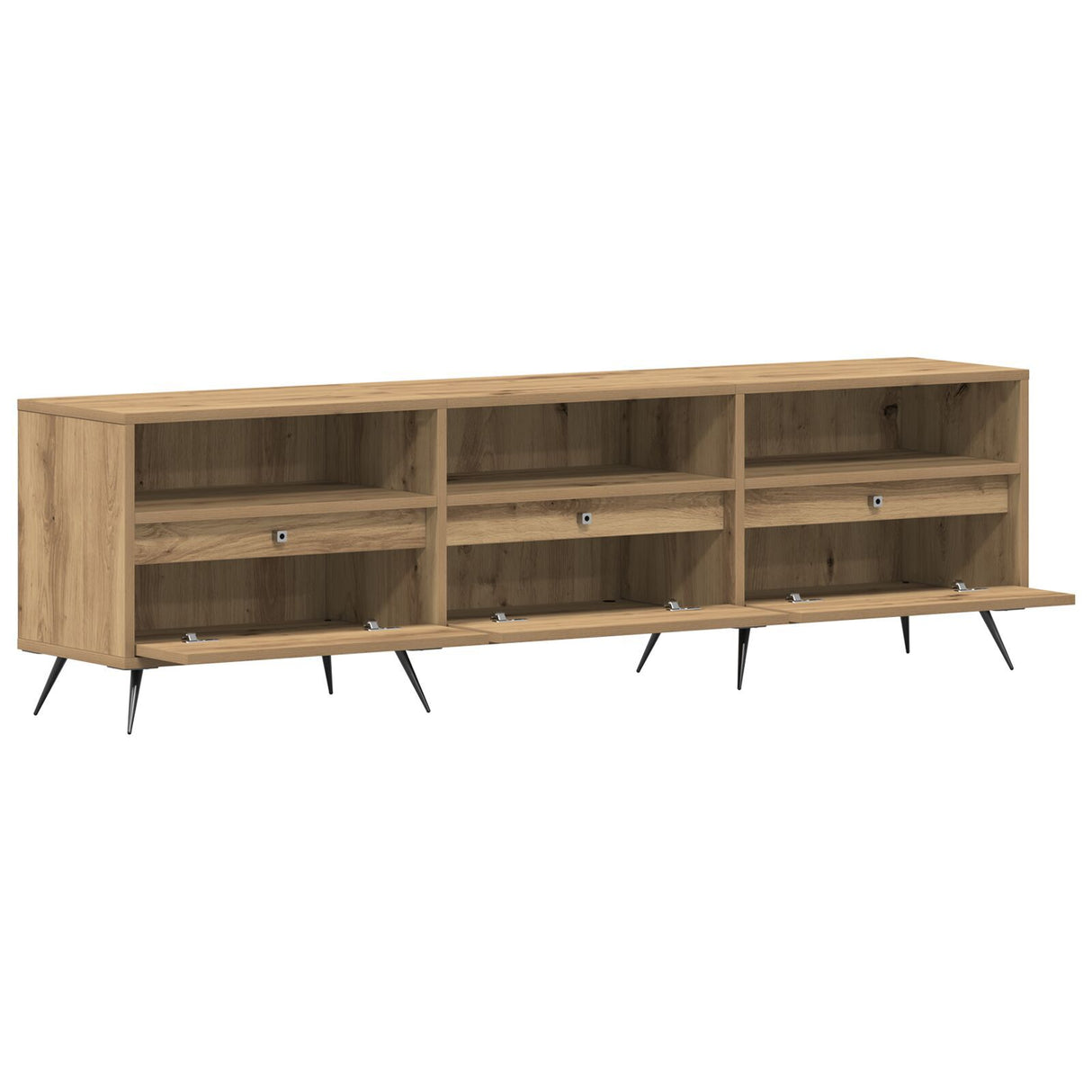Tv Cabinet Artisan Oak 150X30X44,5 Cm Engineered Wood