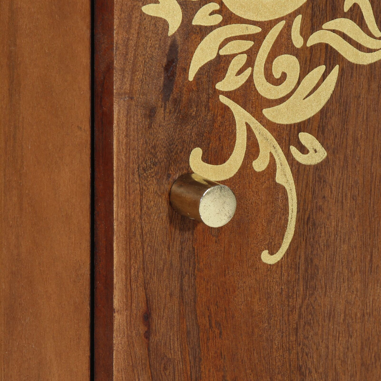 Sideboard 40X33X75 Cm Solid Wood Mango