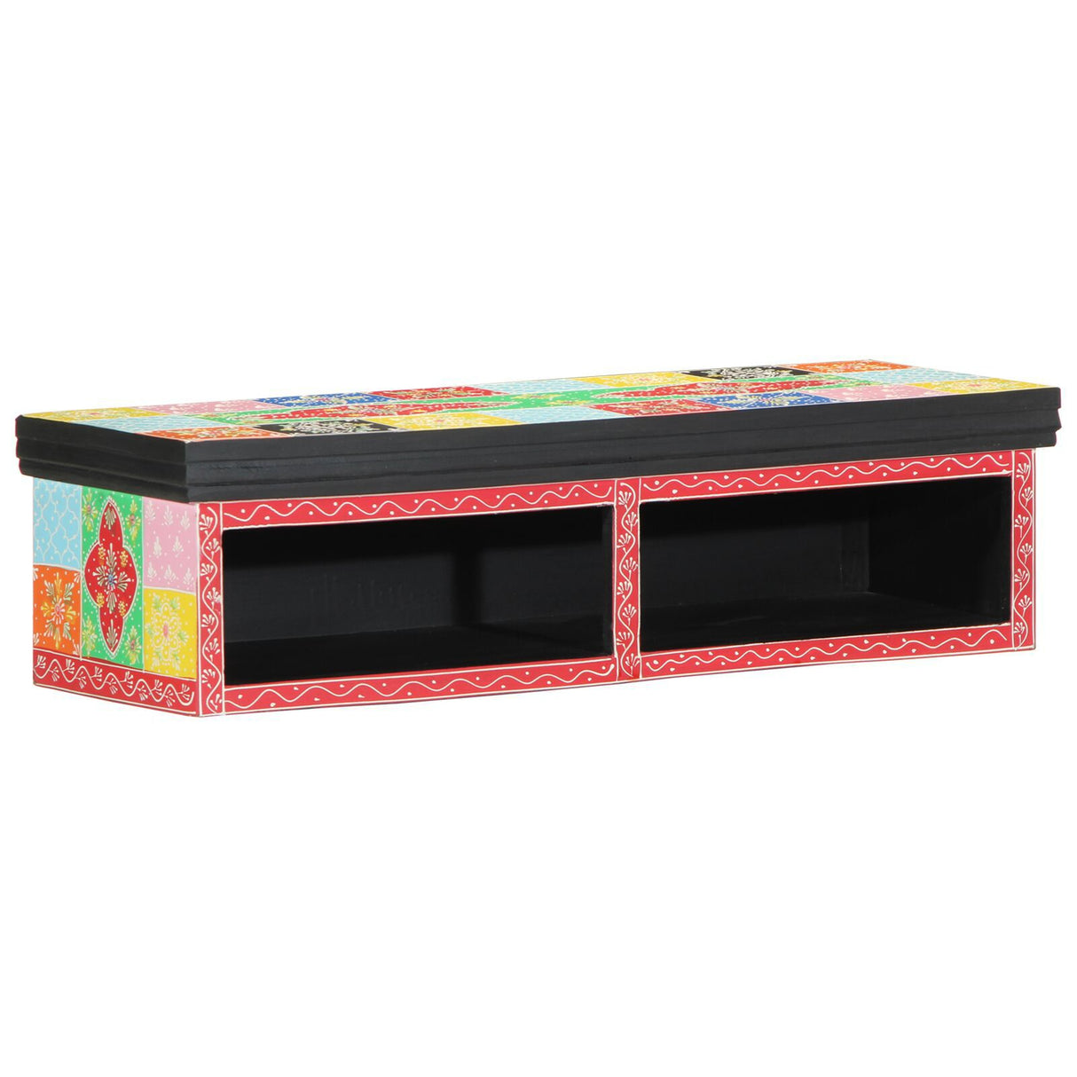 Tv Cabinet Wall Mounted Multicolour Engineered Wood