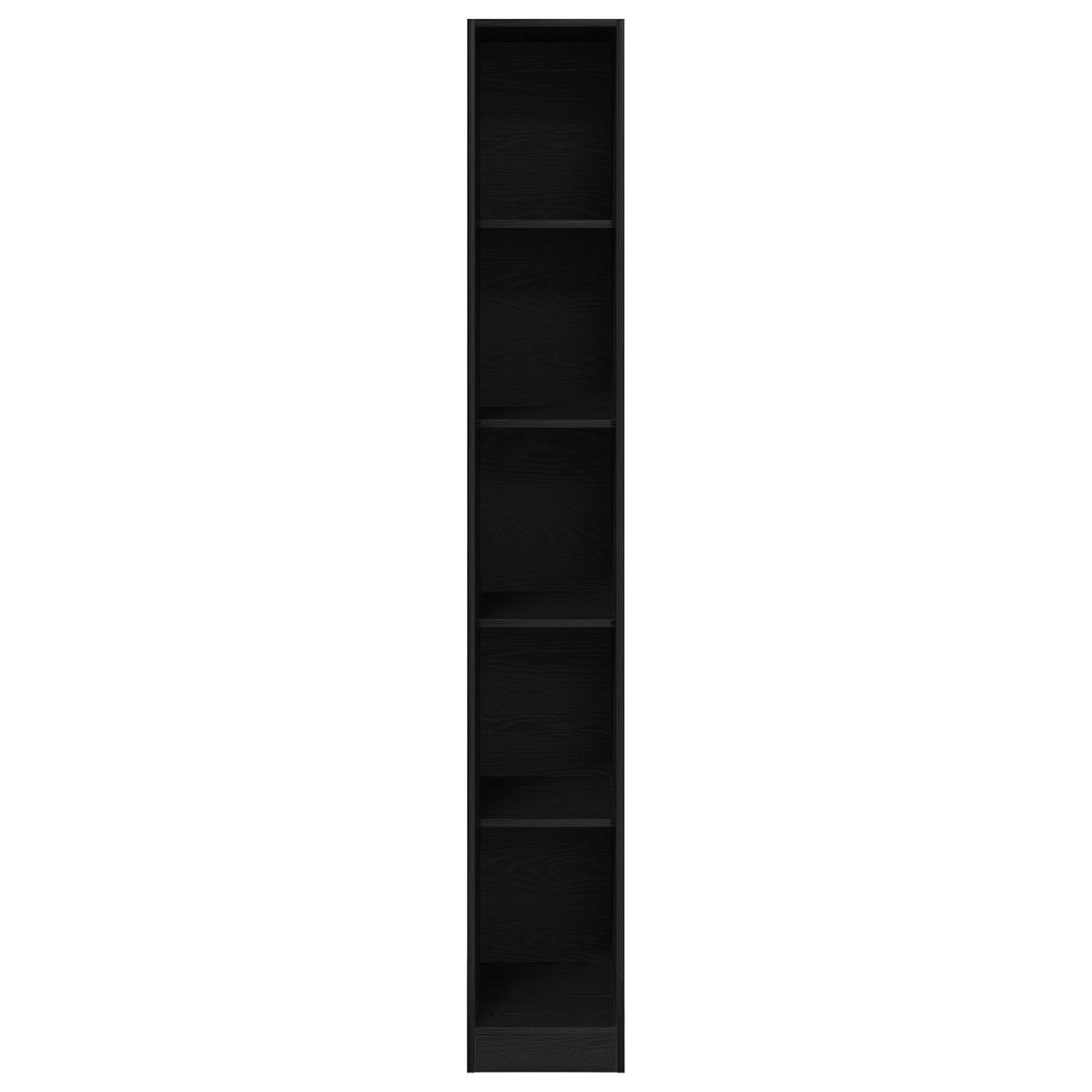 Black Oak Wardrobe - 30X50X200 Cm, Made From Engineered Wood