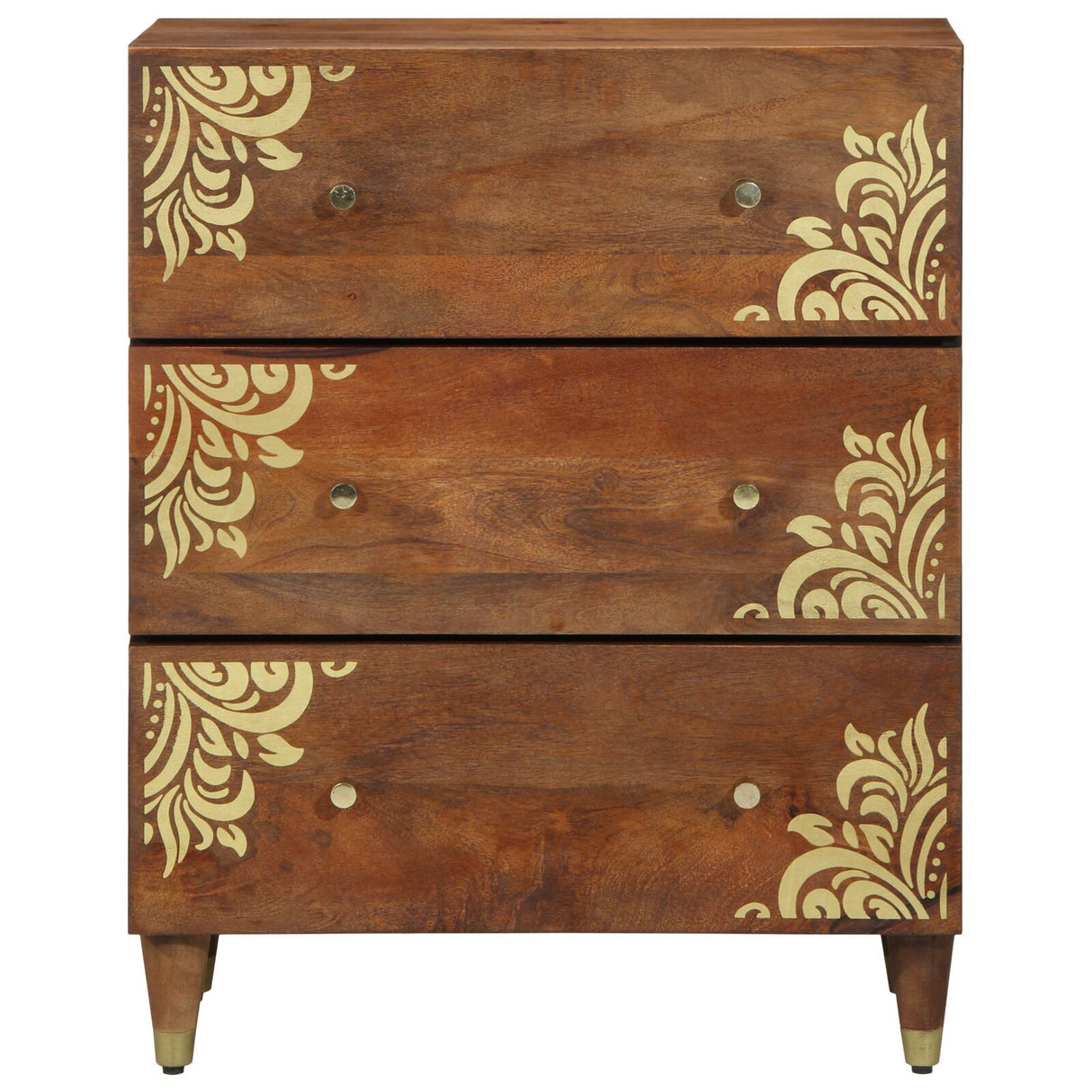 Sideboard 60X33X75 Cm Solid Wood Mango