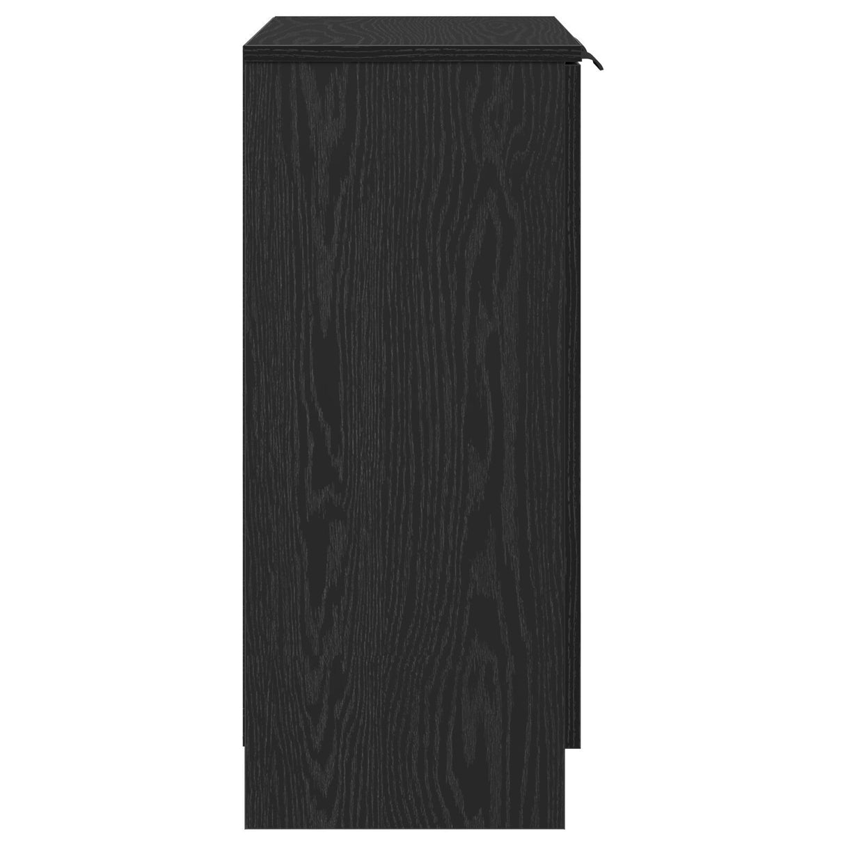 Sideboard Black Oak 60X30X70 Cm Engineered Wood