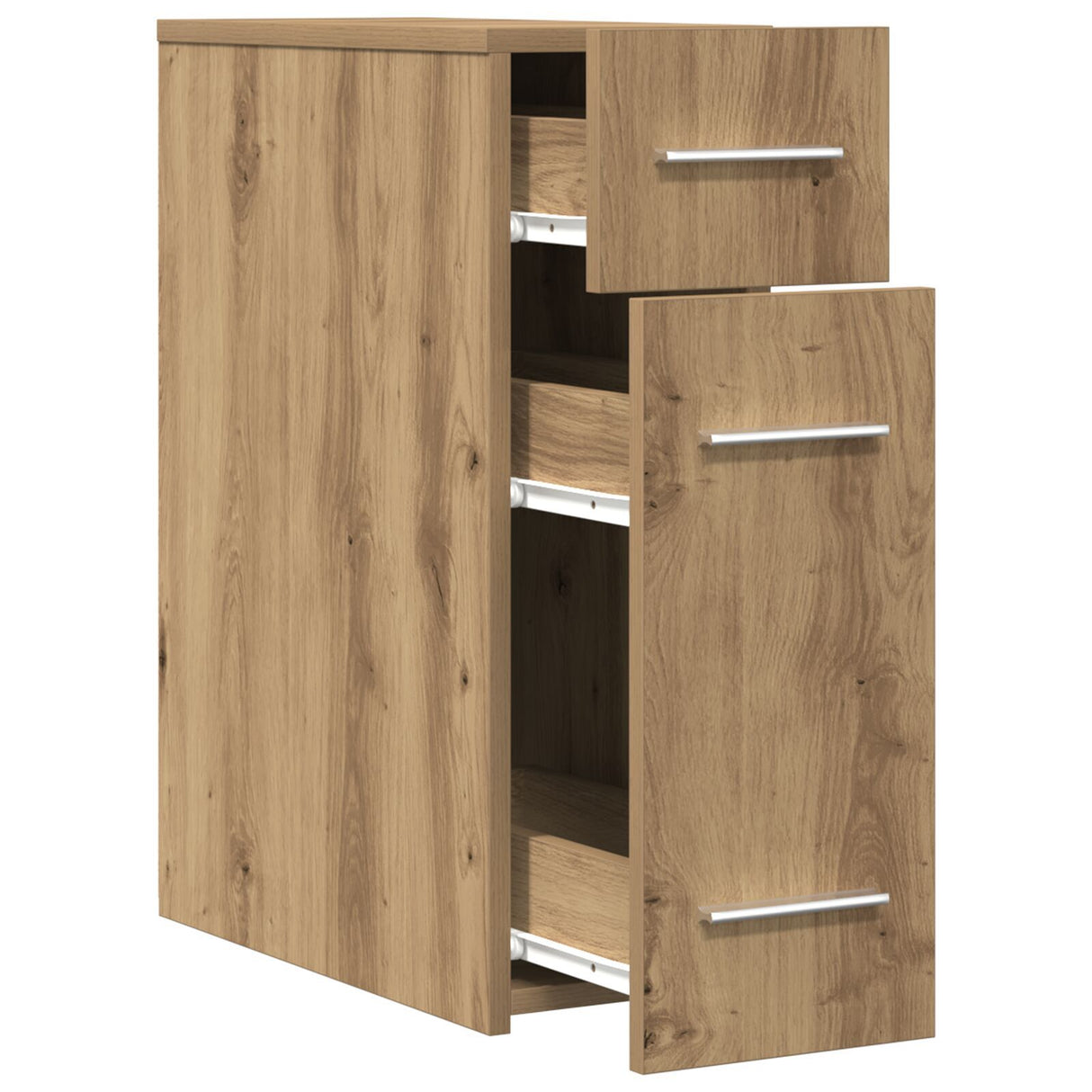 Apothecary Cabinet Artisan Oak 20X45.5X60 Cm Engineered Wood
