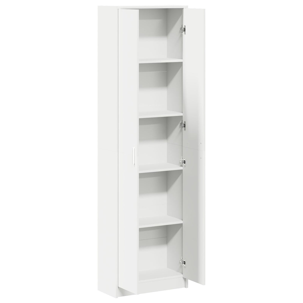 Wardrobe White 55X25X189 Cm Engineered Wood