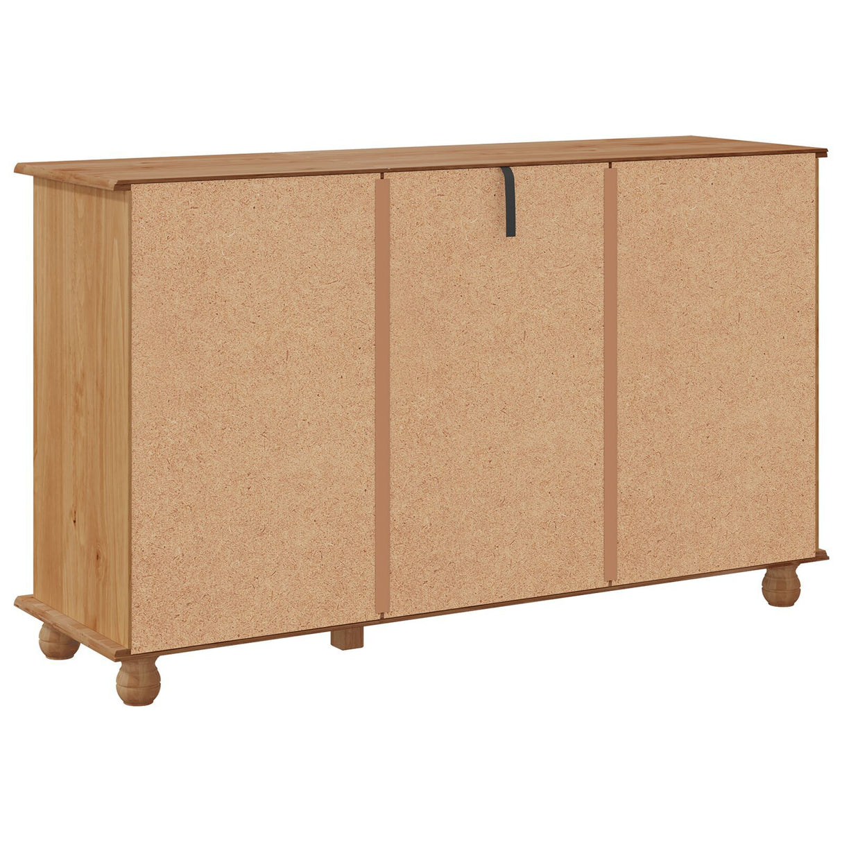 Sideboard "Askim" 133,5X40X79 Cm Solid Wood Pine