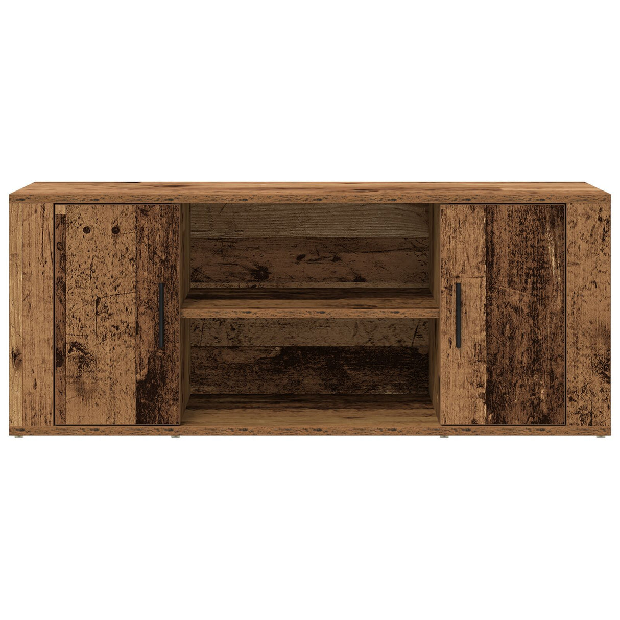 Tv Cabinet Old Wood 100X35X40 Cm Engineered Wood