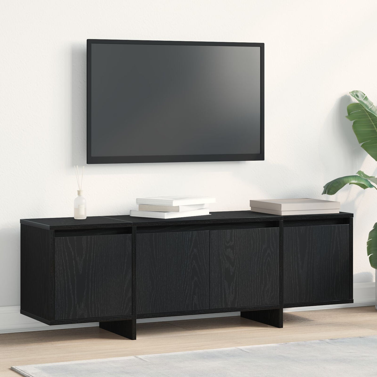 Tv Cabinet - 120X30X40.5 Cm - Engineered Wood