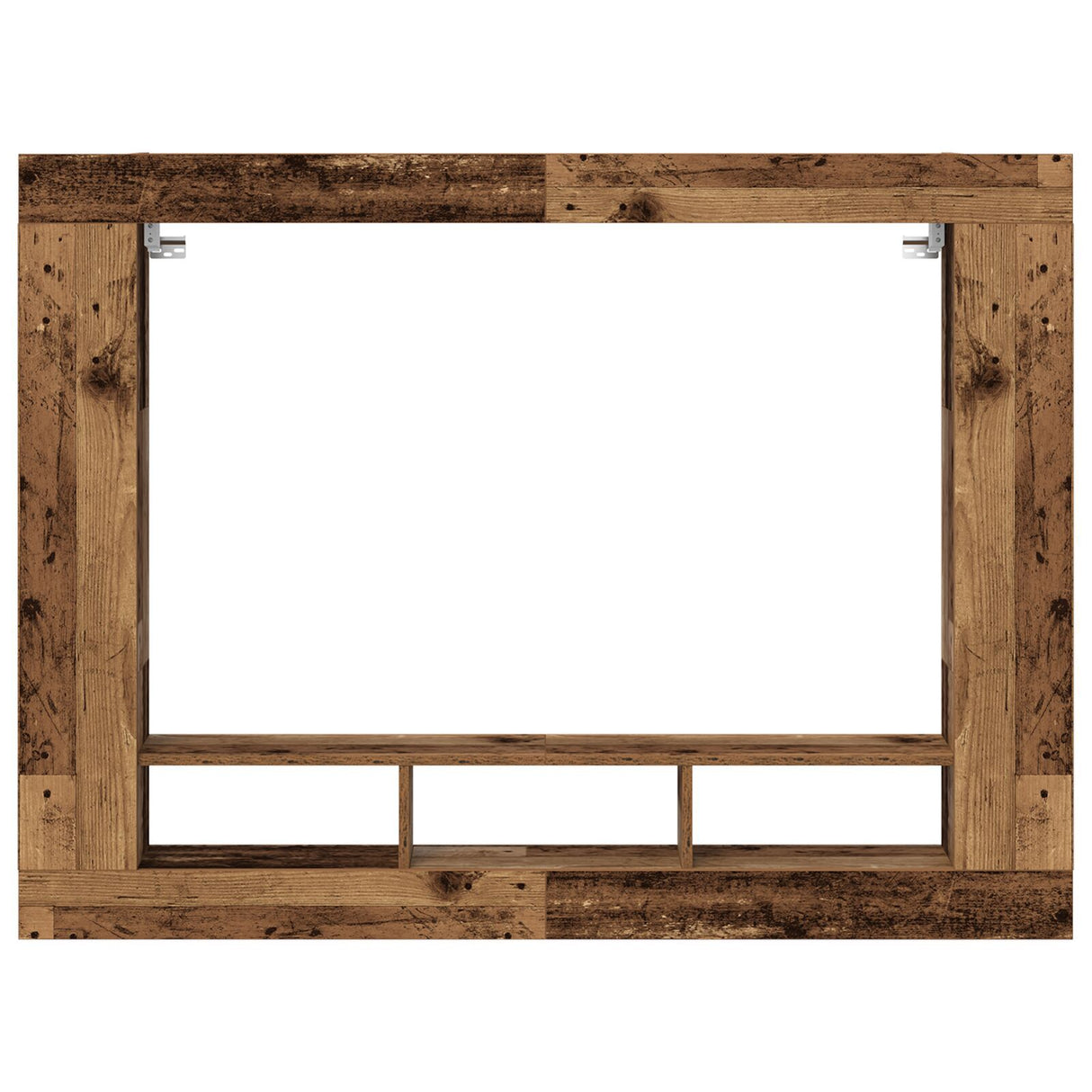 Tv Cabinet Wall-Mounted Old Wood 152X22X113 Cm