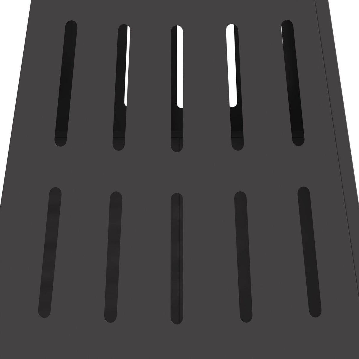 Fire Pit Square Black 50X50X70 Cm Steel