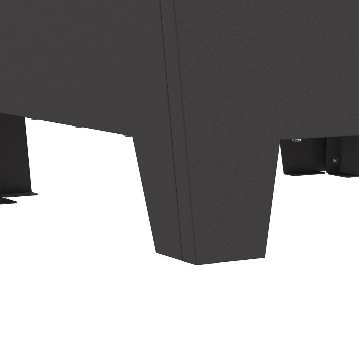 Square Fire Pit - Black, 50X50X30 Cm, Steel