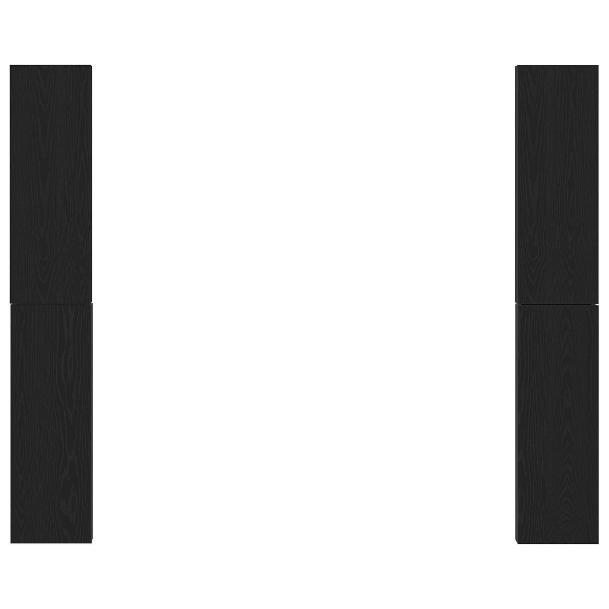 4 Piece Tv Cabinet Set 30.5X30X Engineered Wood,  Wall-Mounted Tv Cabinets - 2 Pcs , 30.5X30X, Made From Engineered Wood