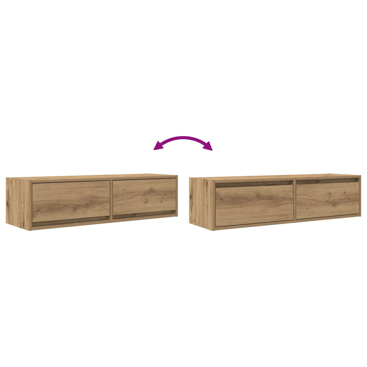 Tv Cabinet 100X31X25,5 Cm Engineered Wood